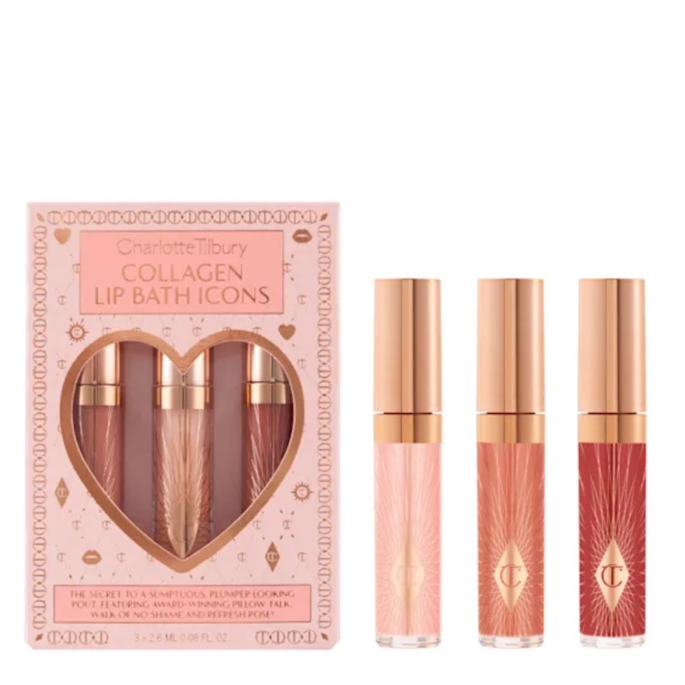 ✨ CHARLOTTE TILBURY COLLAGEN LIP BATH ICONS KIT
LIMITED EDITION KIT - Picture 2 of 9
